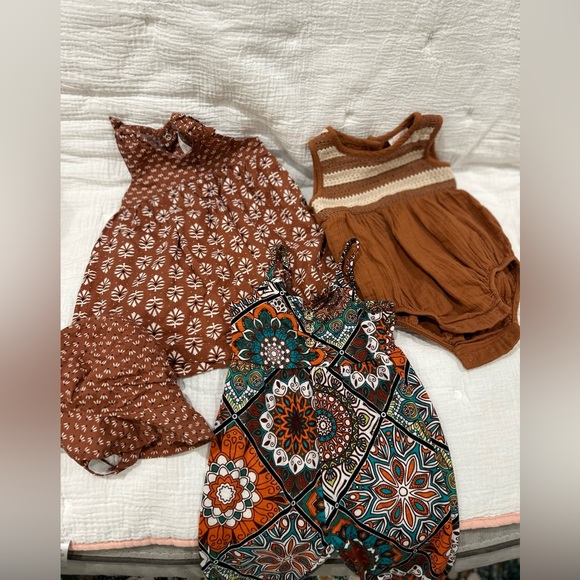 Other - Dress with hat and 2 rompers
